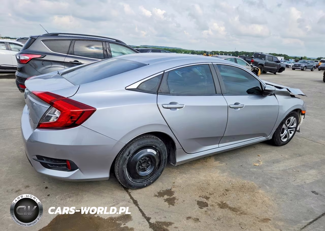 2017 Honda Civic Lx VIN:19XFC2F50HE027931 - 3