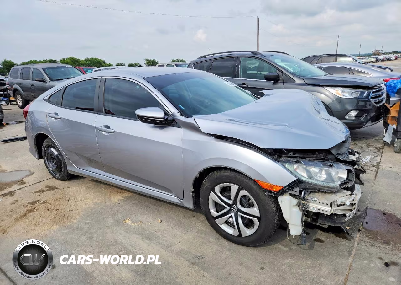 2017 Honda Civic Lx VIN:19XFC2F50HE027931 - 4