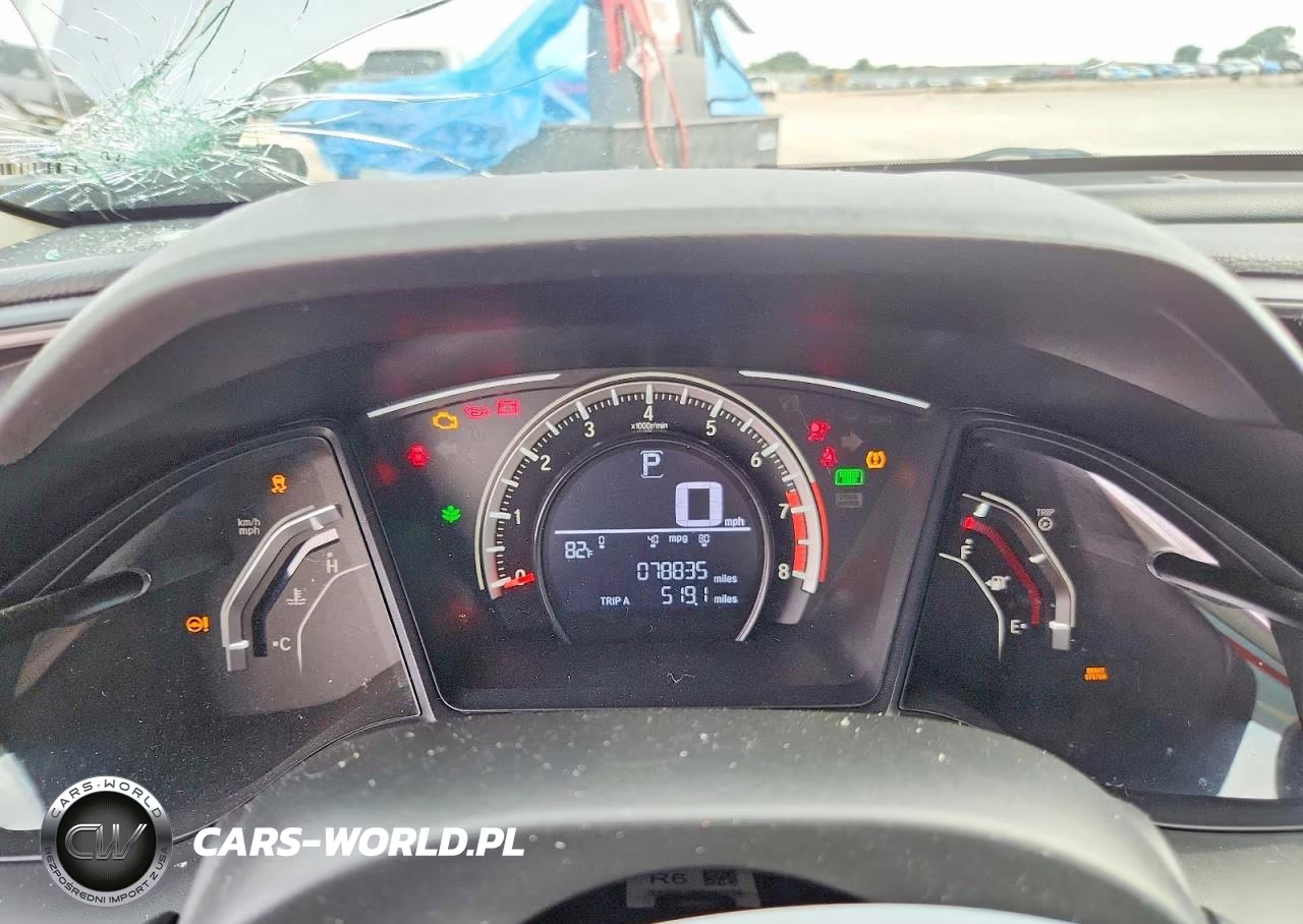 2017 Honda Civic Lx VIN:19XFC2F50HE027931 - 9