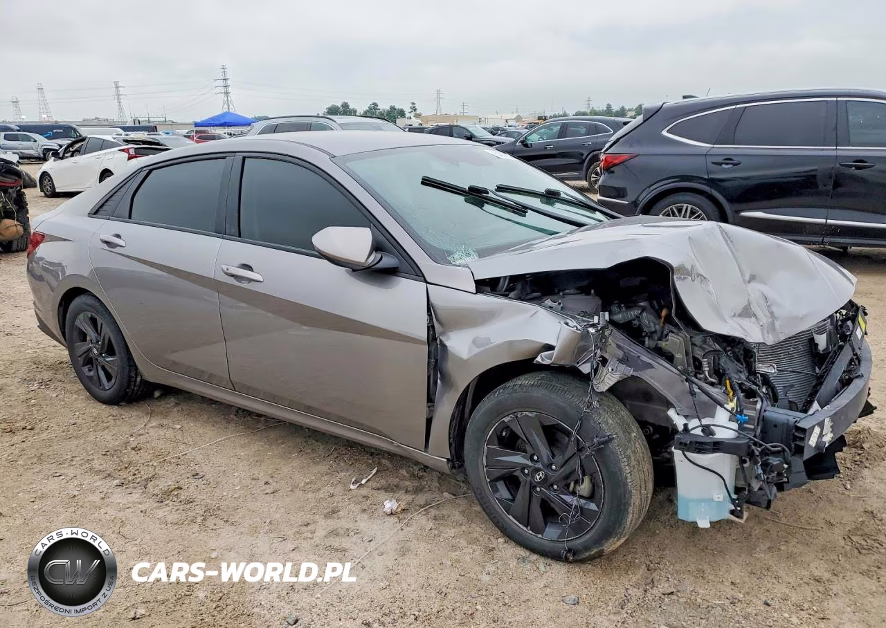 2023 Hyundai Elantra Blue VIN:KMHLM4AJ8PU083367 - 4