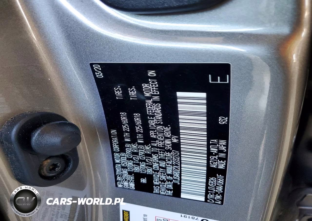 2020 Lexus Nx 300 F Sport VIN:JTJSARDZ2L2232737 - 12