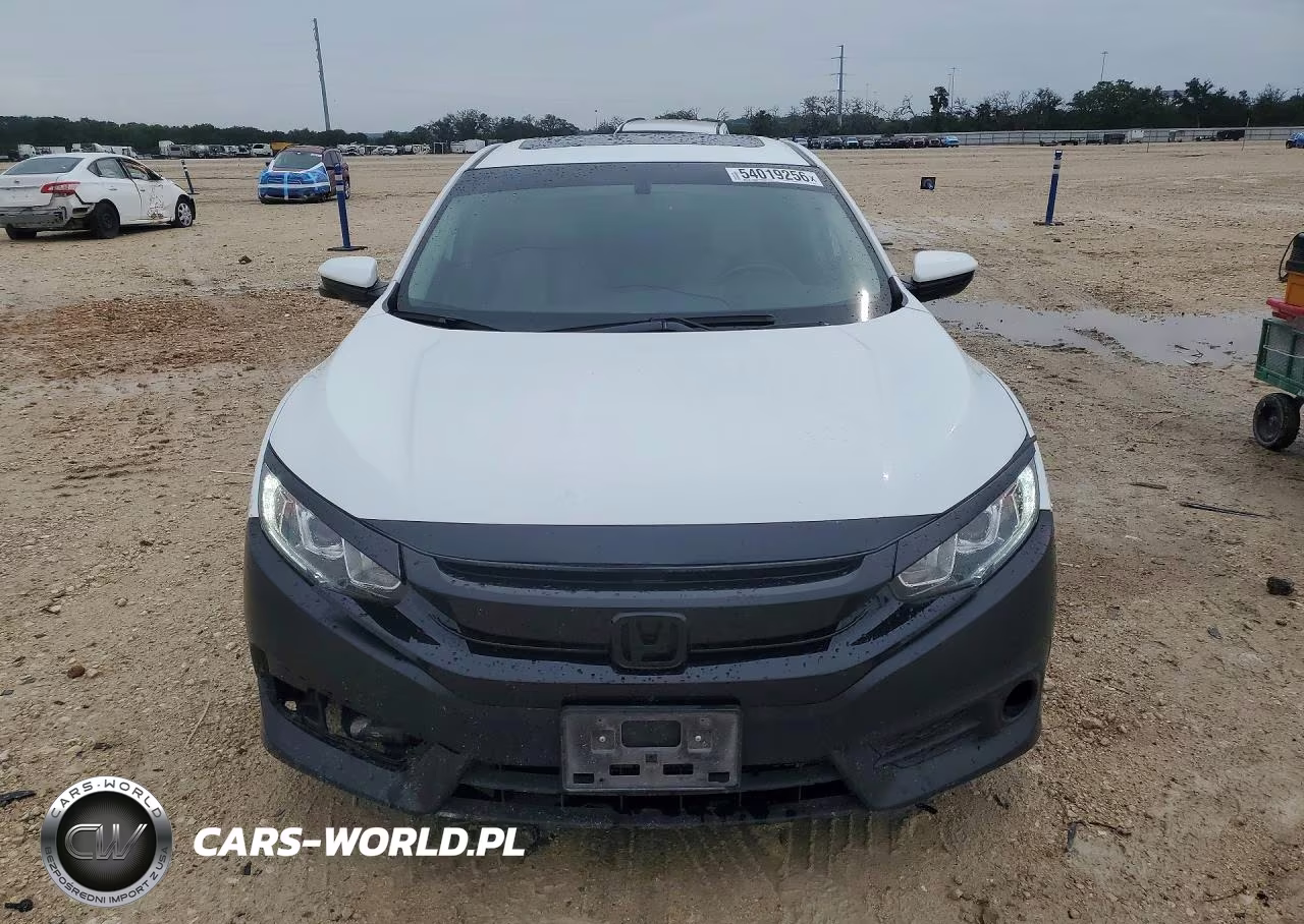 2018 Honda Civic Exl VIN:JHMFC1F77JX003688 - 5