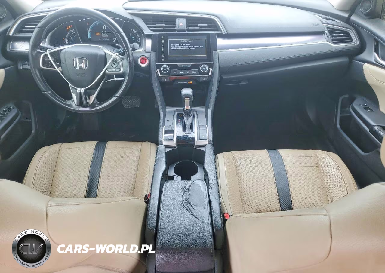 2018 Honda Civic Exl VIN:JHMFC1F77JX003688 - 8
