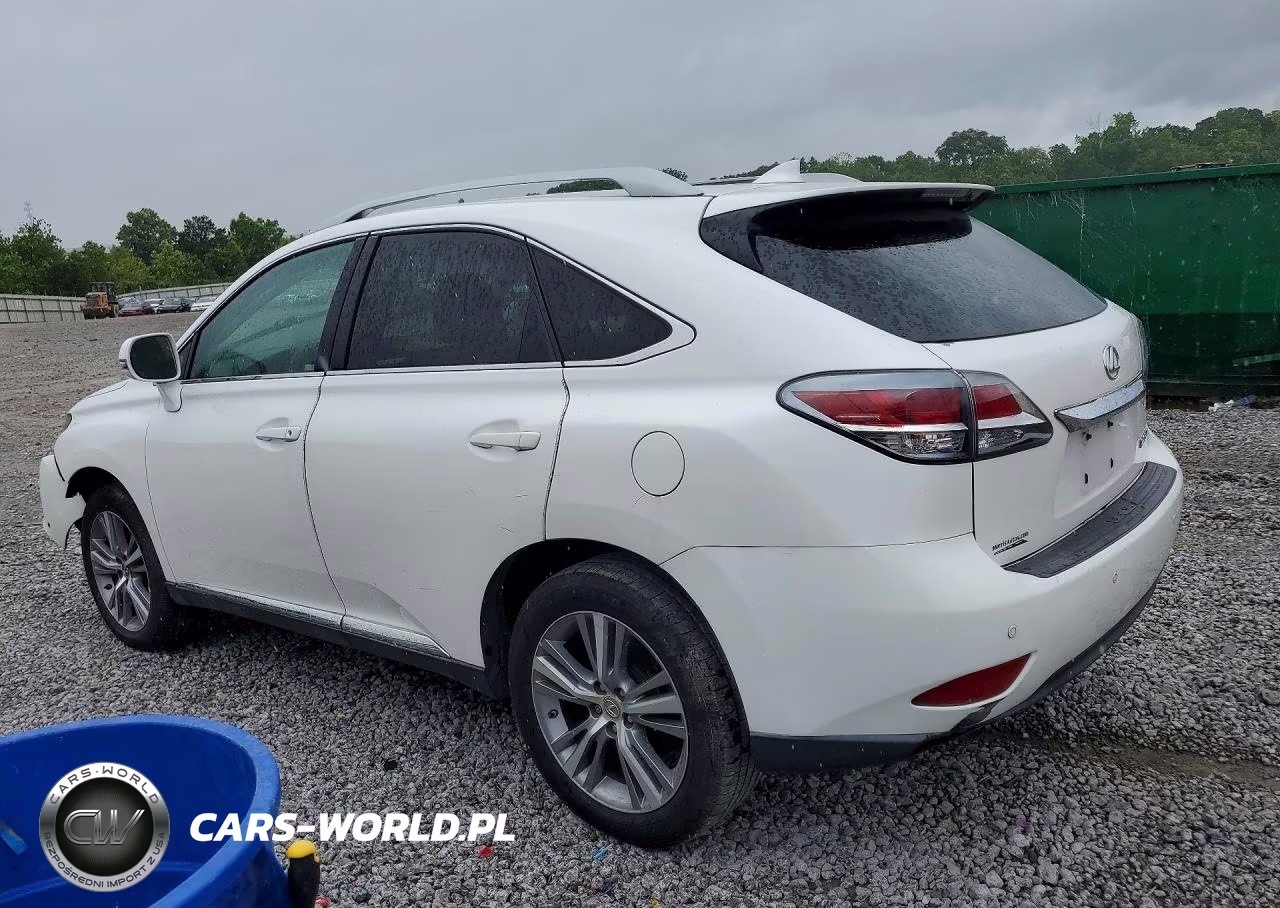2015 Lexus Rx 350 VIN:2T2ZK1BA9FC165522 - 2