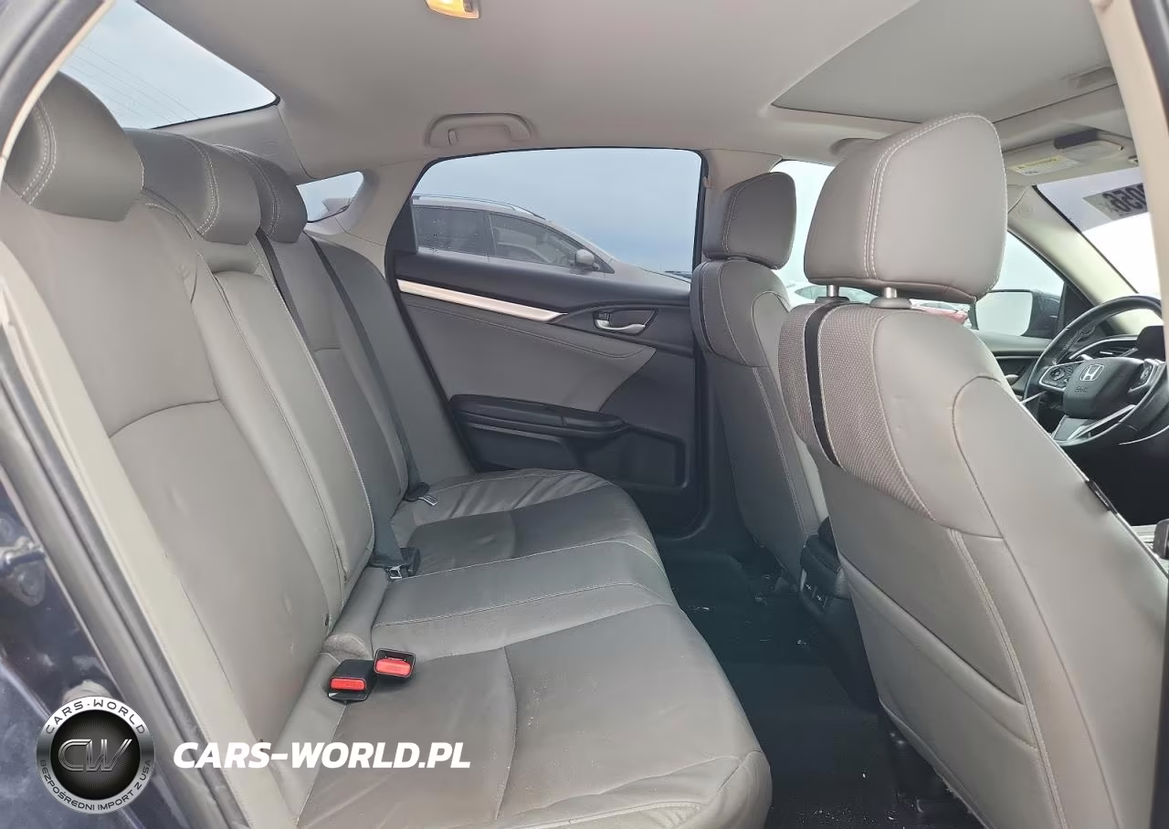 2017 Honda Civic Touring VIN:19XFC1F94HE021465 - 10