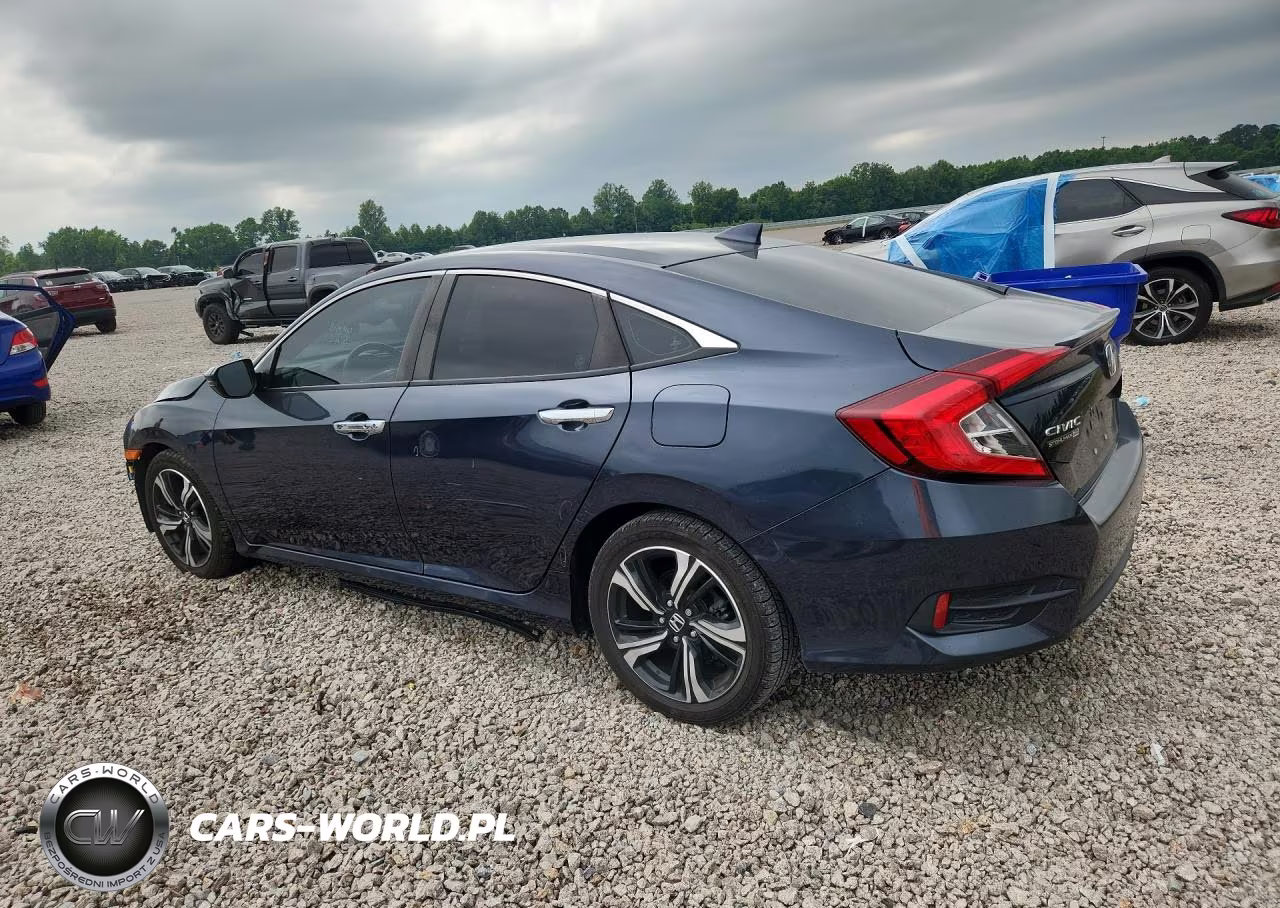 2017 Honda Civic Touring VIN:19XFC1F94HE021465 - 2