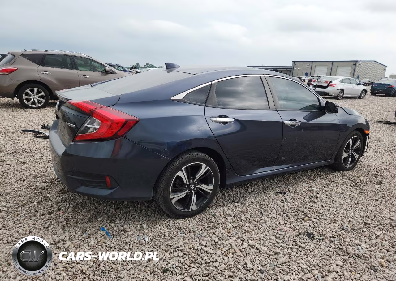 2017 Honda Civic Touring VIN:19XFC1F94HE021465 - 3