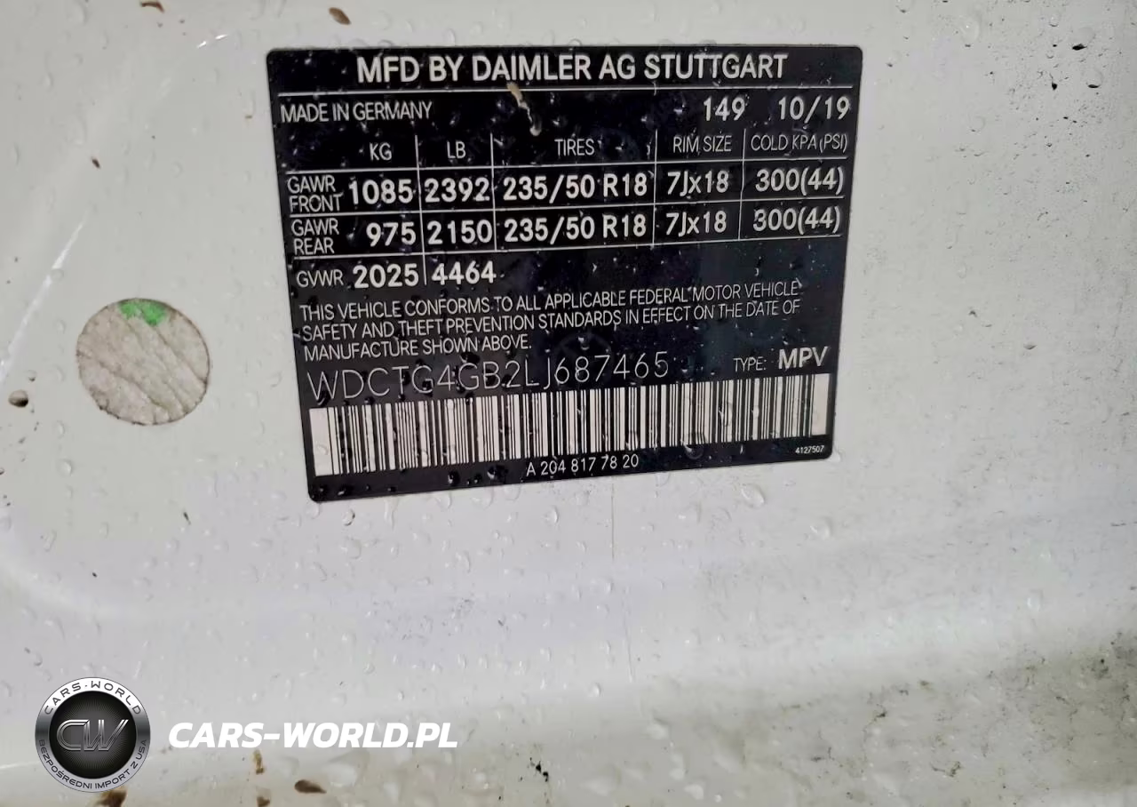 2020 Mercedes-Benz Gla 250 4Matic VIN:WDCTG4GB2LJ687465 - 13