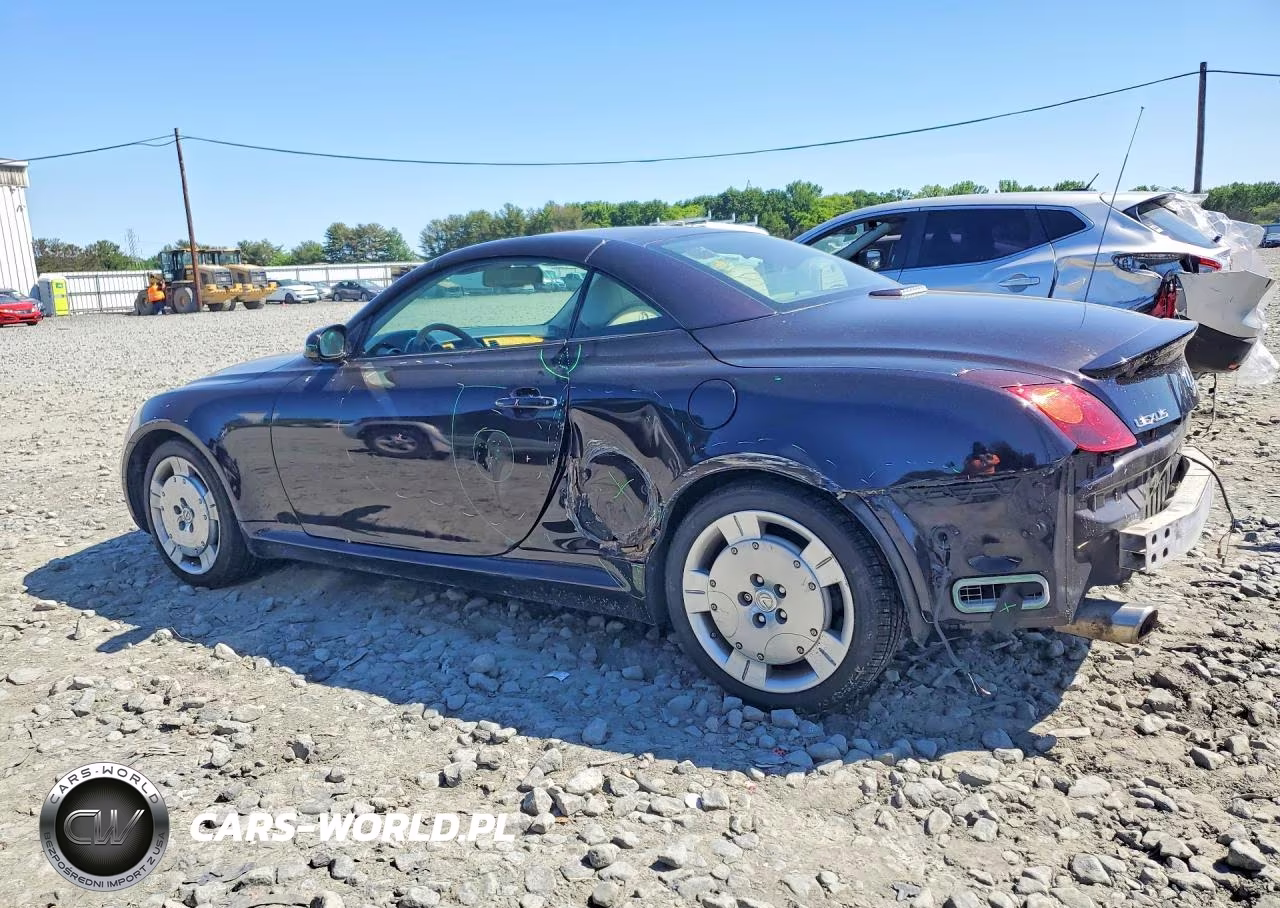 2002 Lexus Sc 430 VIN:JTHFN48YX20004863 - 2