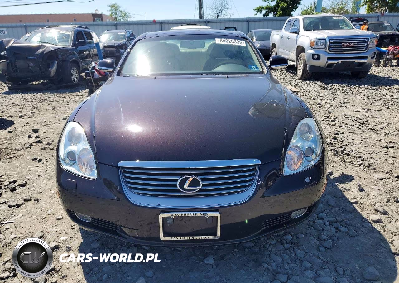 2002 Lexus Sc 430 VIN:JTHFN48YX20004863 - 5