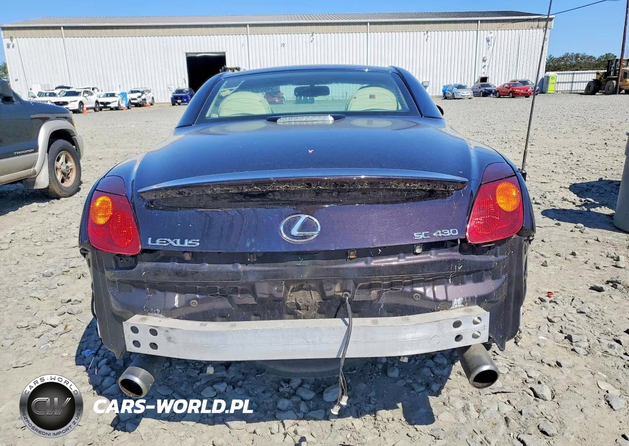 2002 Lexus Sc 430 VIN:JTHFN48YX20004863 - 6