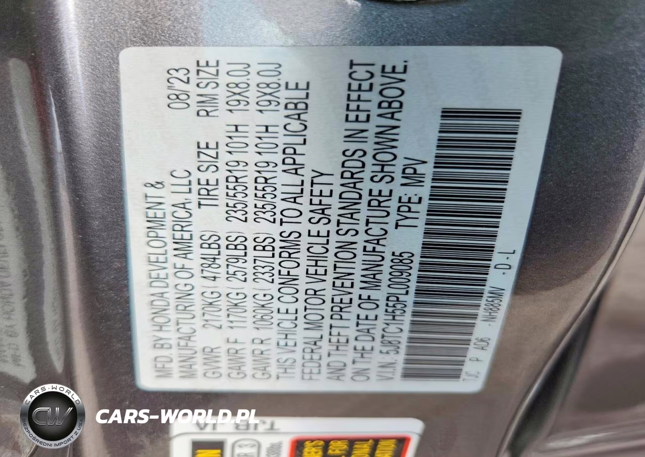 2023 Acura Rdx Technology VIN:5J8TC1H55PL009085 - 13