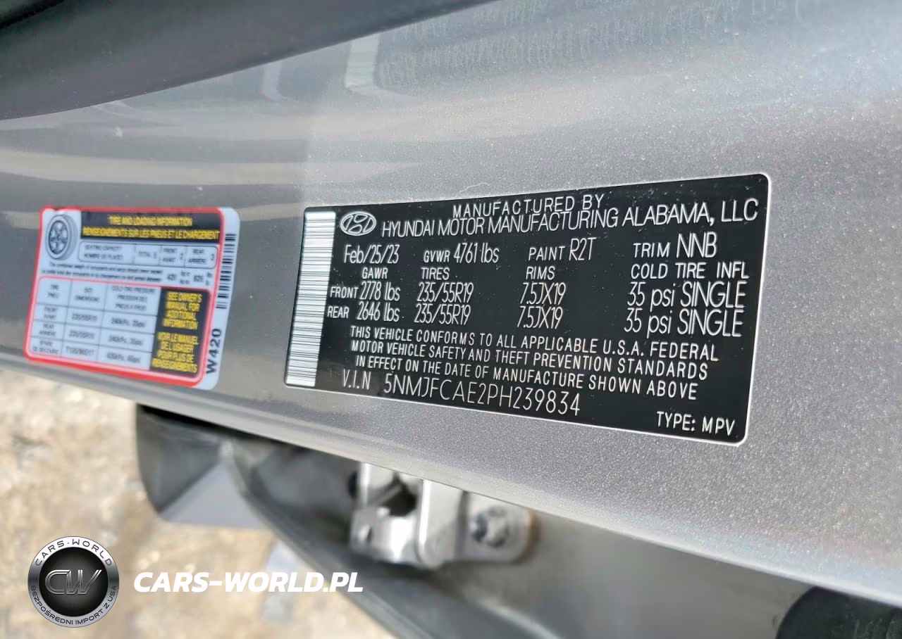 2023 Hyundai Tucson Sel VIN:5NMJFCAE2PH239834 - 13