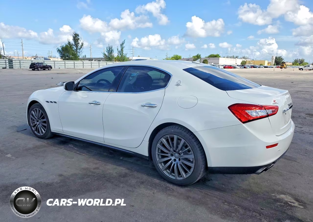 2017 Maserati Ghibli VIN:ZAM57XSA4H1242663 - 2
