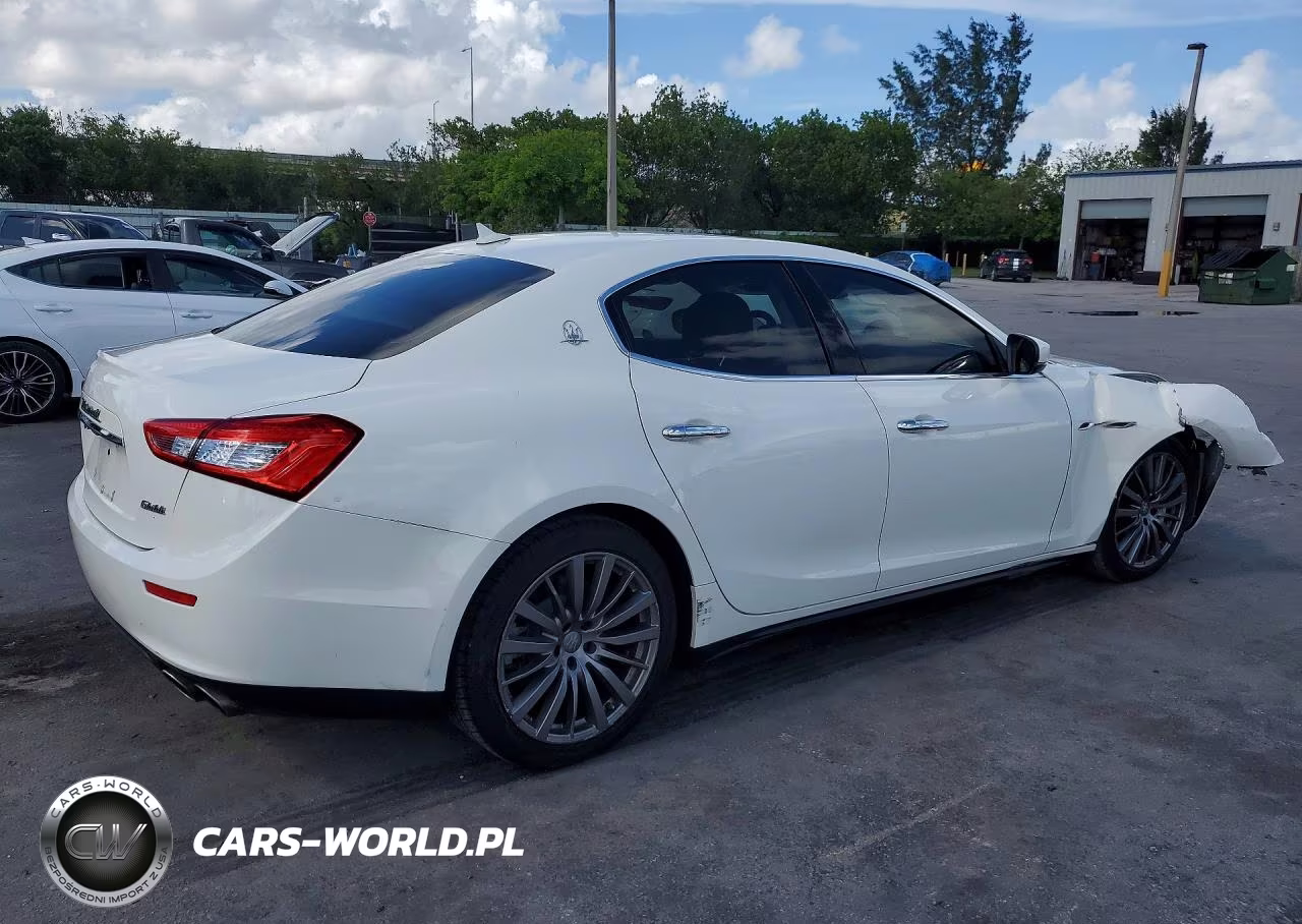 2017 Maserati Ghibli VIN:ZAM57XSA4H1242663 - 3