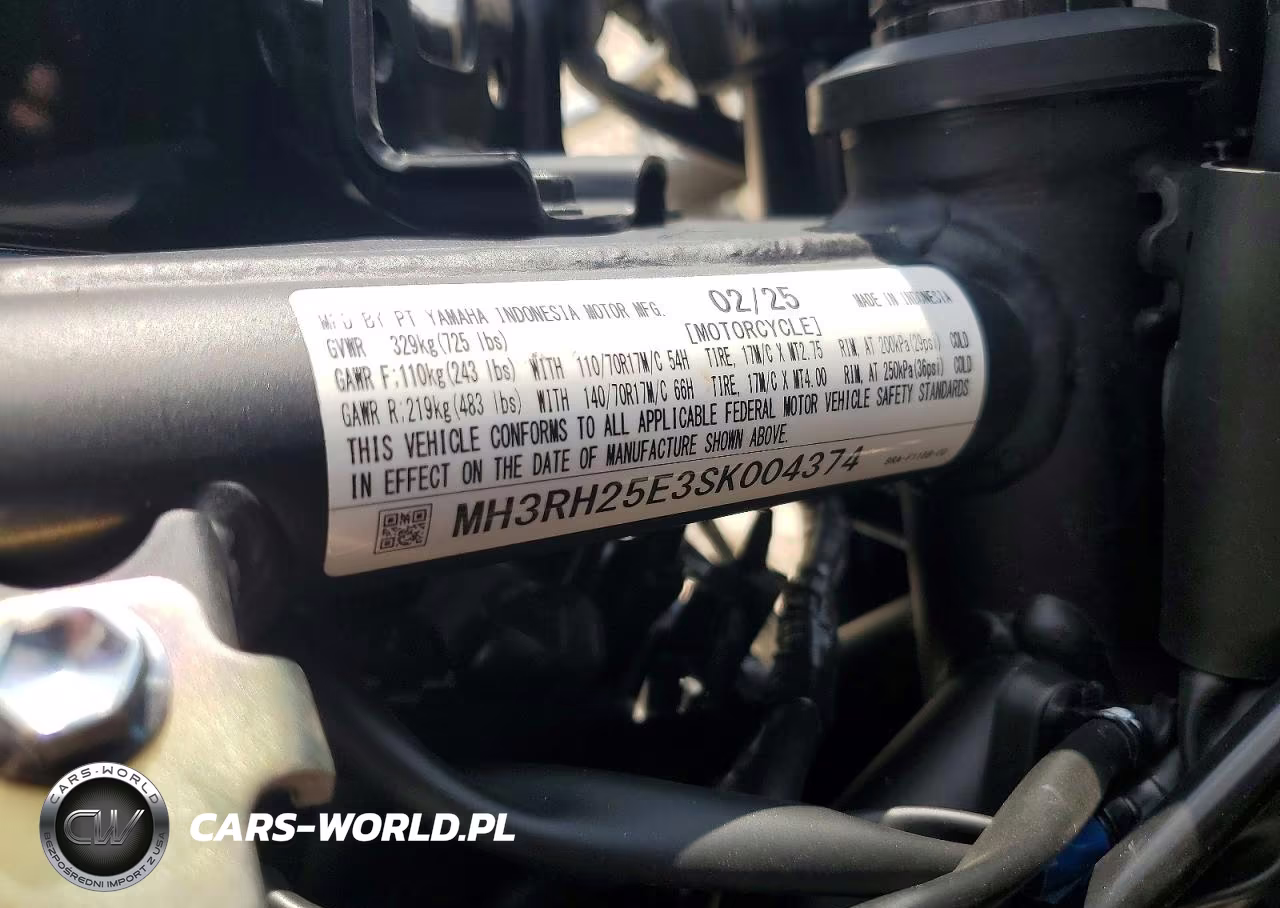 2025 Yamaha Yfz320 A VIN:MH3RH25E3SK004374 - 8