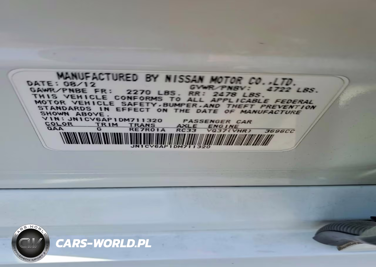 2013 Infiniti G37 Sedan Journey VIN:JN1CV6AP1DM711320 - 12