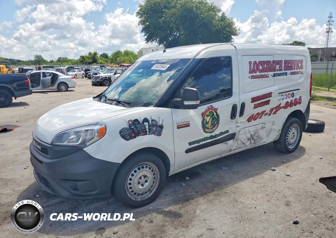 2021 Ram Promaster City VIN:ZFBHRFAB1M6T44972 - 1