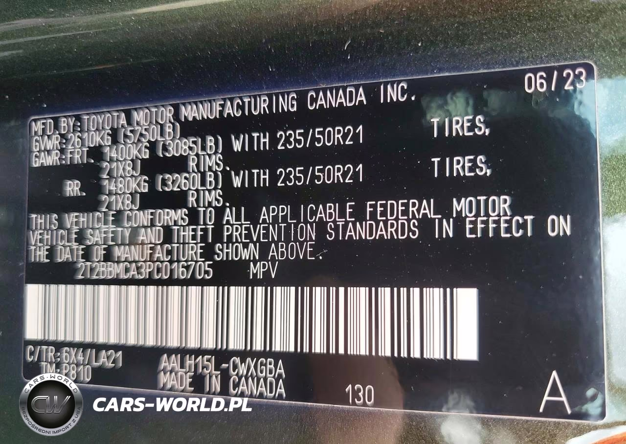 2023 Lexus Rx 350H Luxury VIN:2T2BBMCA3PC016705 - 12