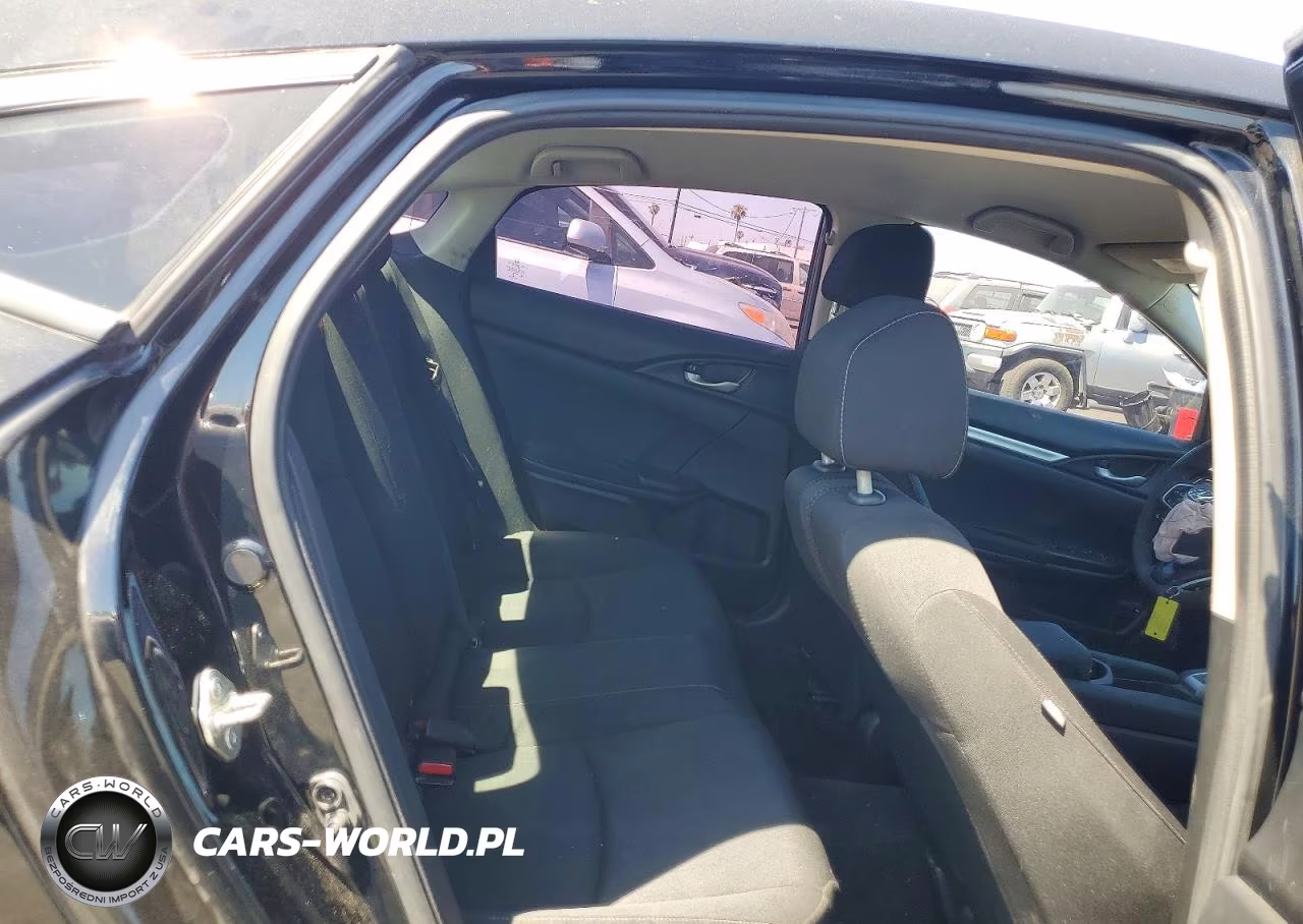 2019 Honda Civic Lx VIN:19XFC2F6XKE200581 - 10