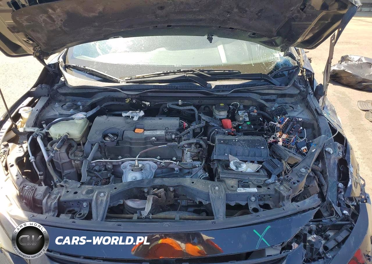 2019 Honda Civic Lx VIN:19XFC2F6XKE200581 - 11