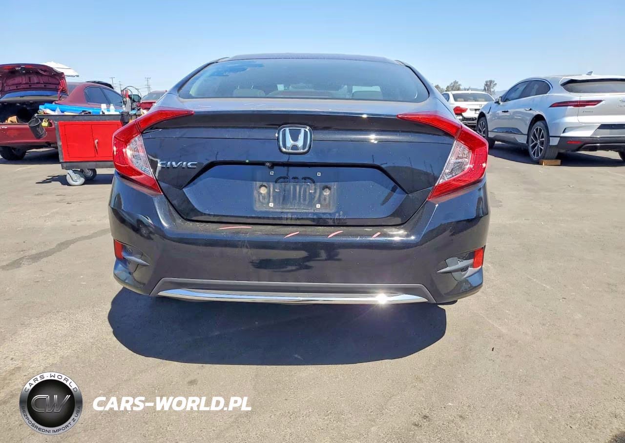 2019 Honda Civic Lx VIN:19XFC2F6XKE200581 - 6