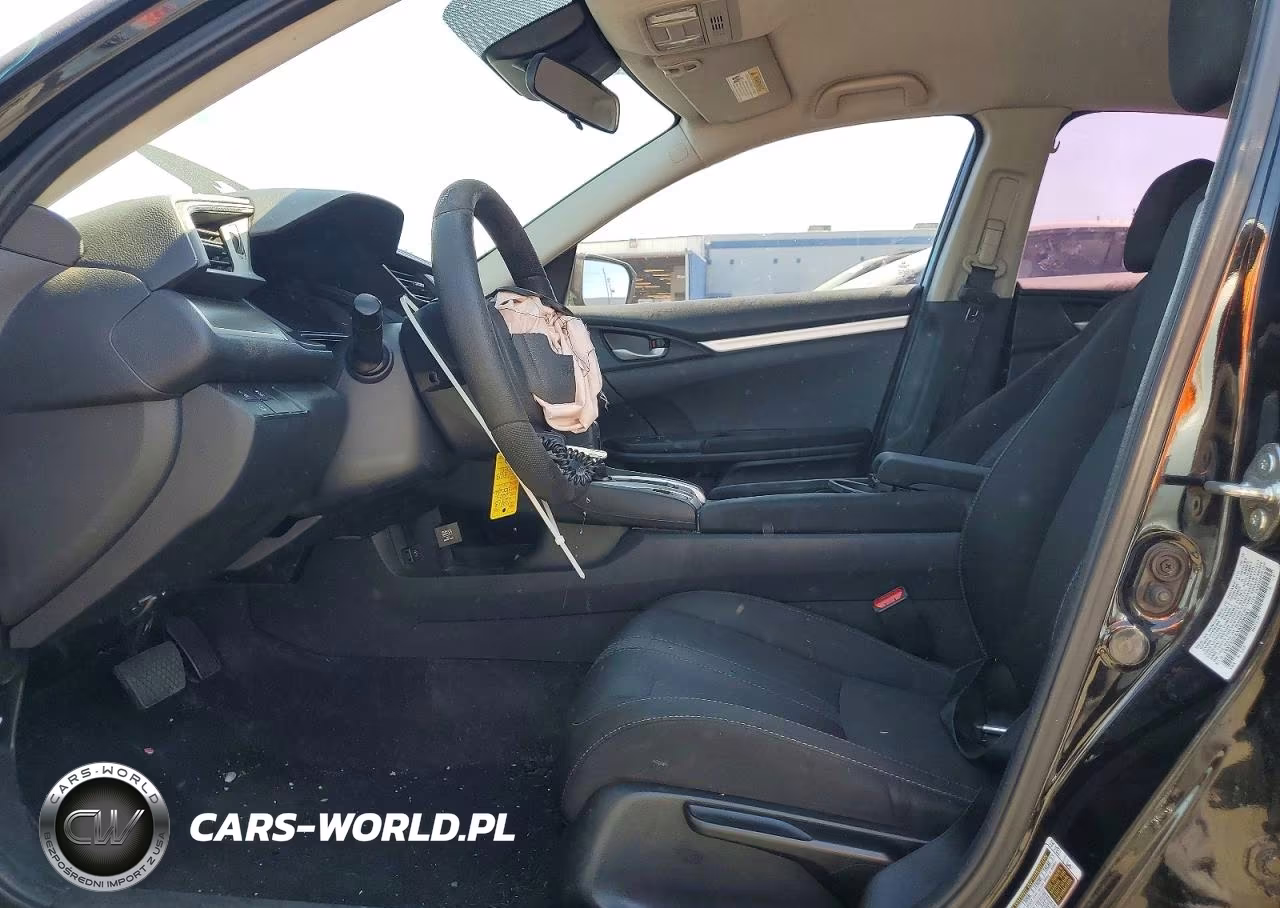 2019 Honda Civic Lx VIN:19XFC2F6XKE200581 - 7