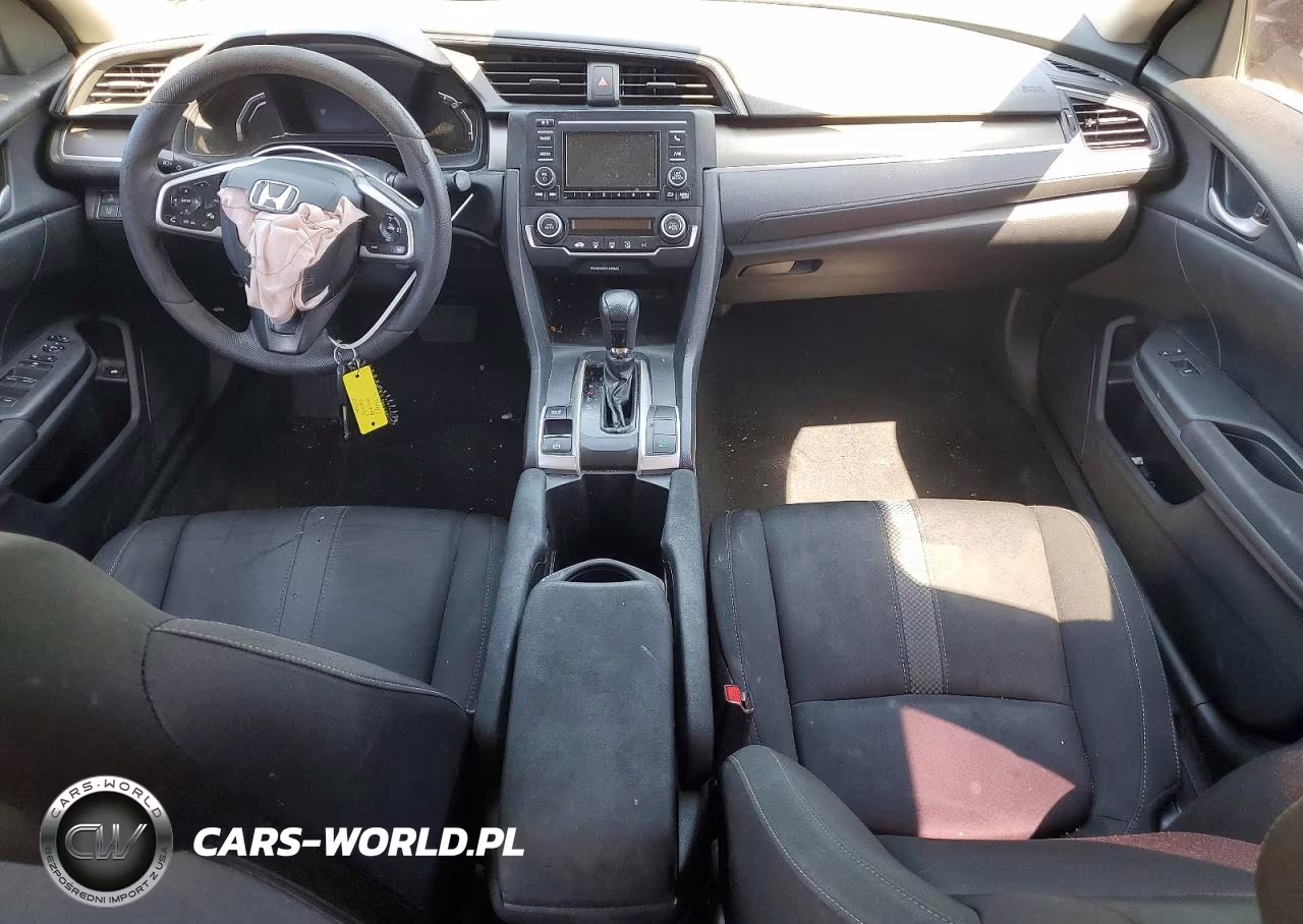 2019 Honda Civic Lx VIN:19XFC2F6XKE200581 - 8