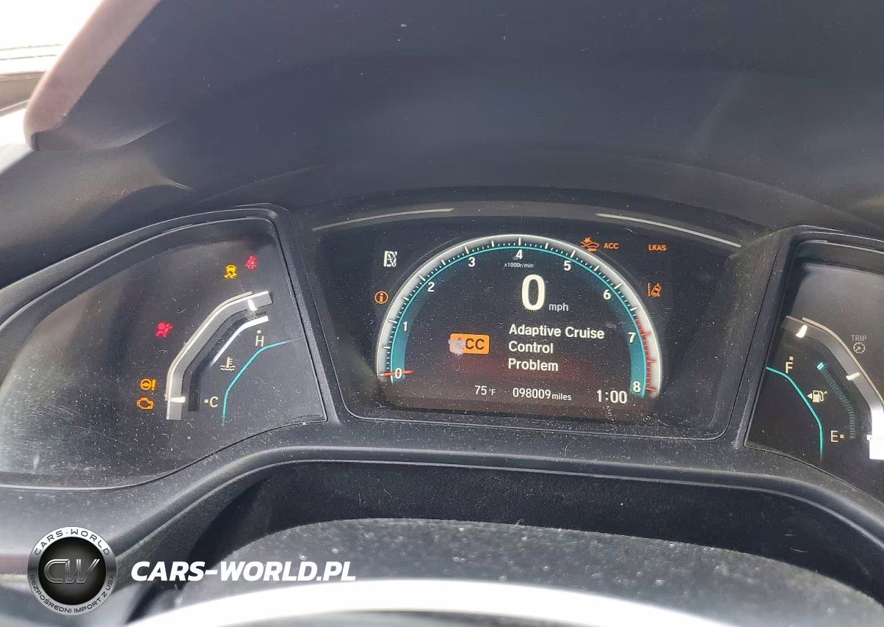 2019 Honda Civic Lx VIN:19XFC2F6XKE200581 - 9