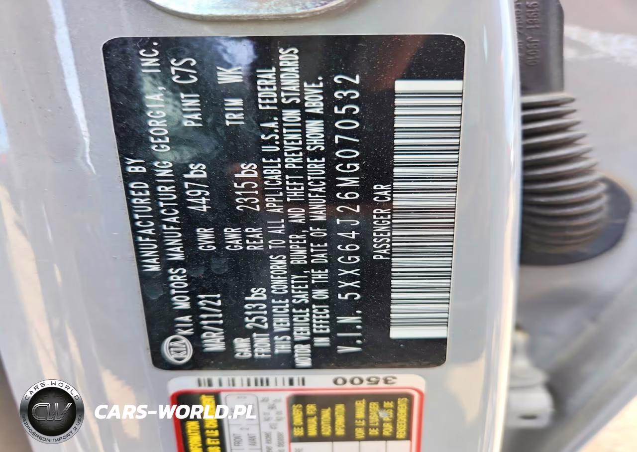 2021 Kia K5 Gt Line VIN:5XXG64J26MG070532 - 12