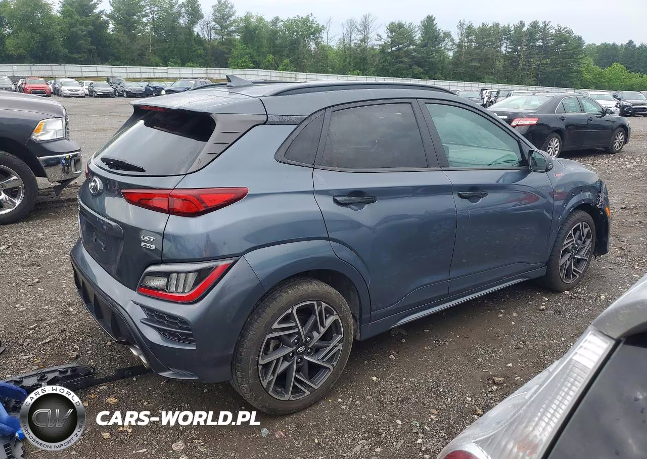 2022 Hyundai Kona N Line VIN:KM8K3CA38NU857026 - 3