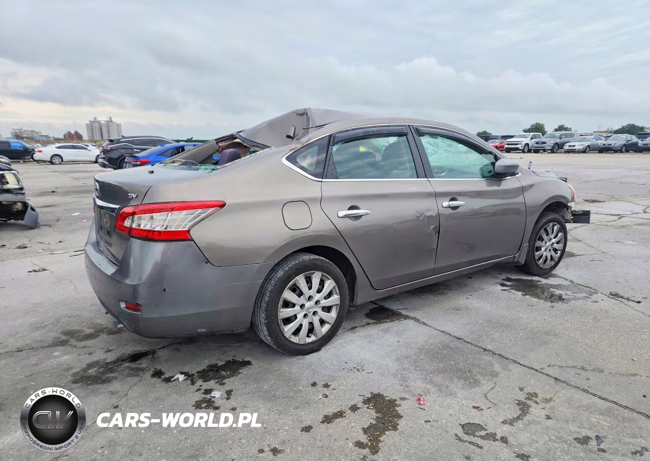 2015 Nissan Sentra Sv VIN:3N1AB7AP2FL690691 - 3
