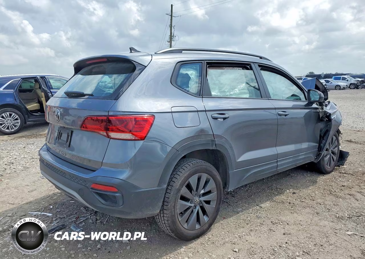 2022 Volkswagen Taos S VIN:3VVCX7B22NM023642 - 3