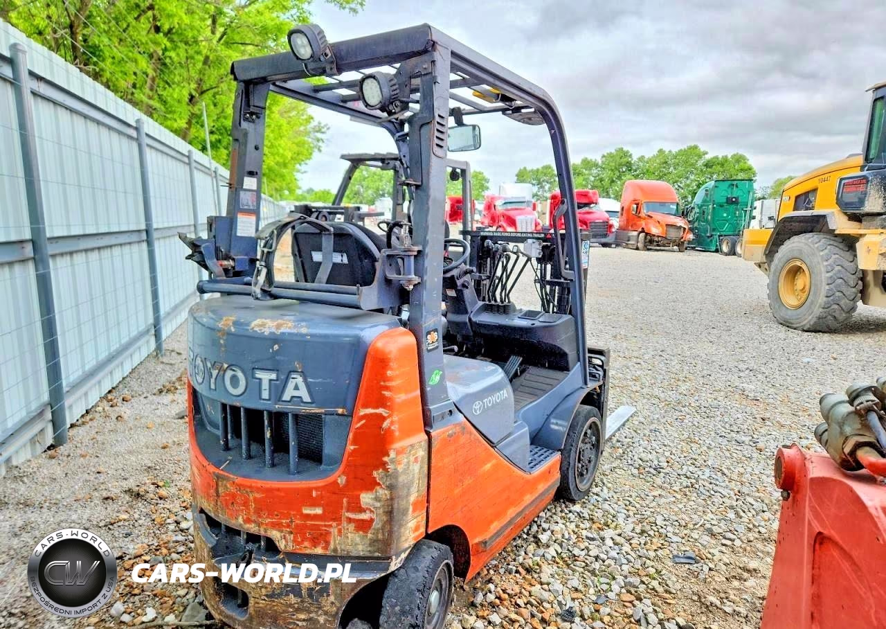 2015 Toyota Forklift VIN:8FGCU2073190 - 4