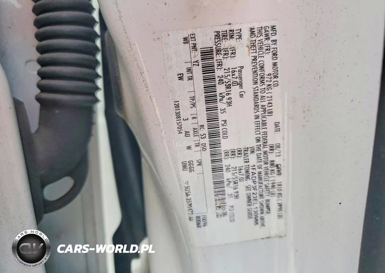 2014 Ford Focus Se VIN:1FADP3F23EL130986 - 12