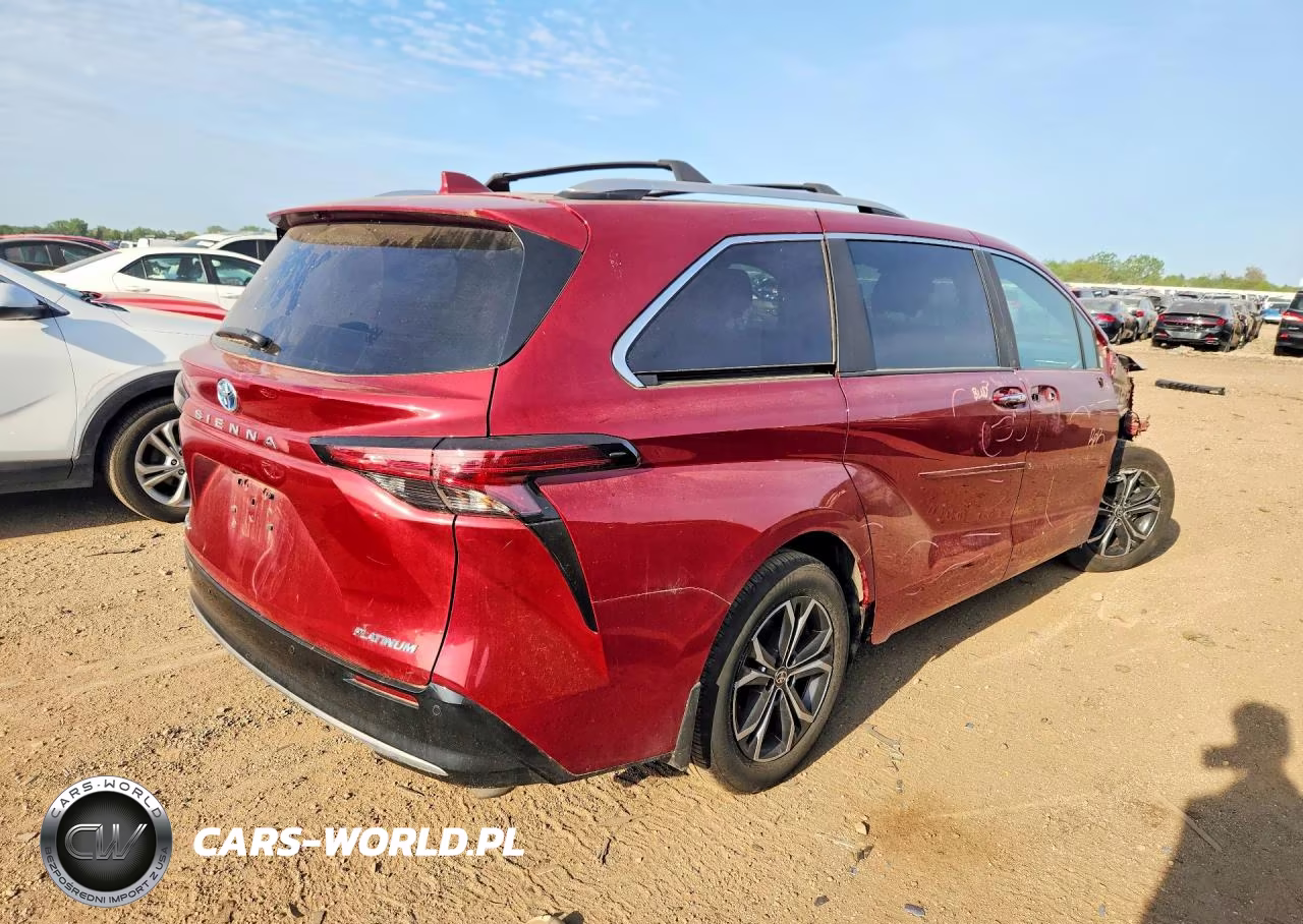 2025 Toyota Sienna Platinum 7-Passenger VIN:5TDESKFC8SS162780 - 3