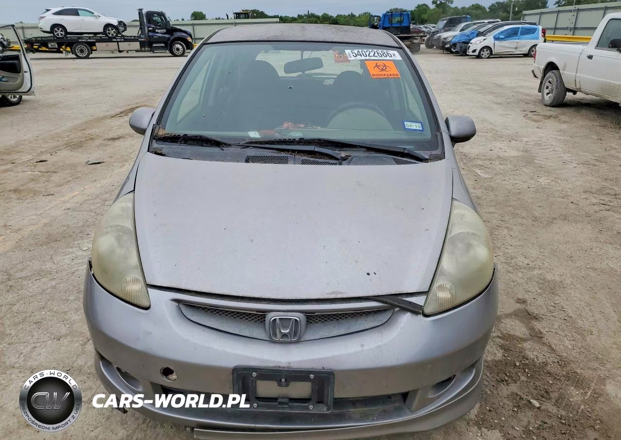2007 Honda Fit S VIN:JHMGD38657S049981 - 5
