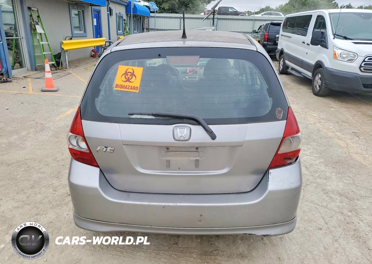 2007 Honda Fit S VIN:JHMGD38657S049981 - 6