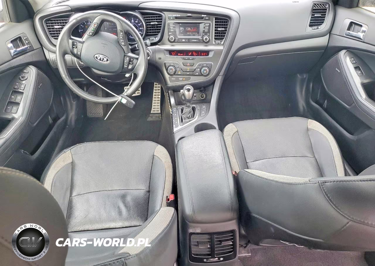 2012 Kia Optima Sx VIN:5XXGR4A67CG084433 - 8