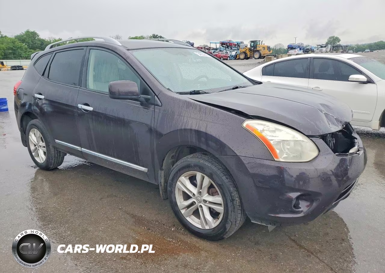 2012 Nissan Rogue S VIN:JN8AS5MV6CW355553 - 4