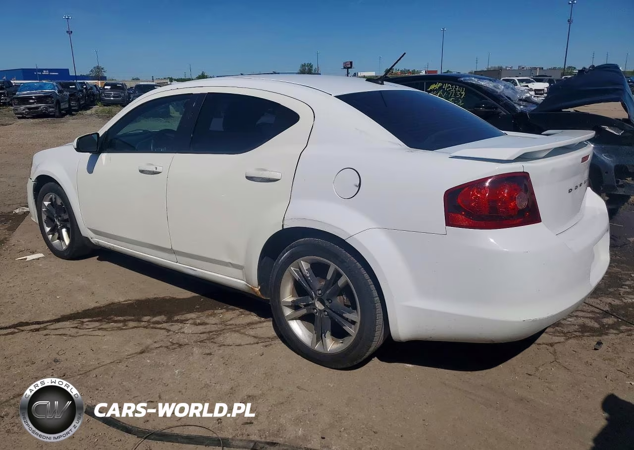 2012 Dodge Avenger Sxt VIN:1C3CDZCB4CN213533 - 2