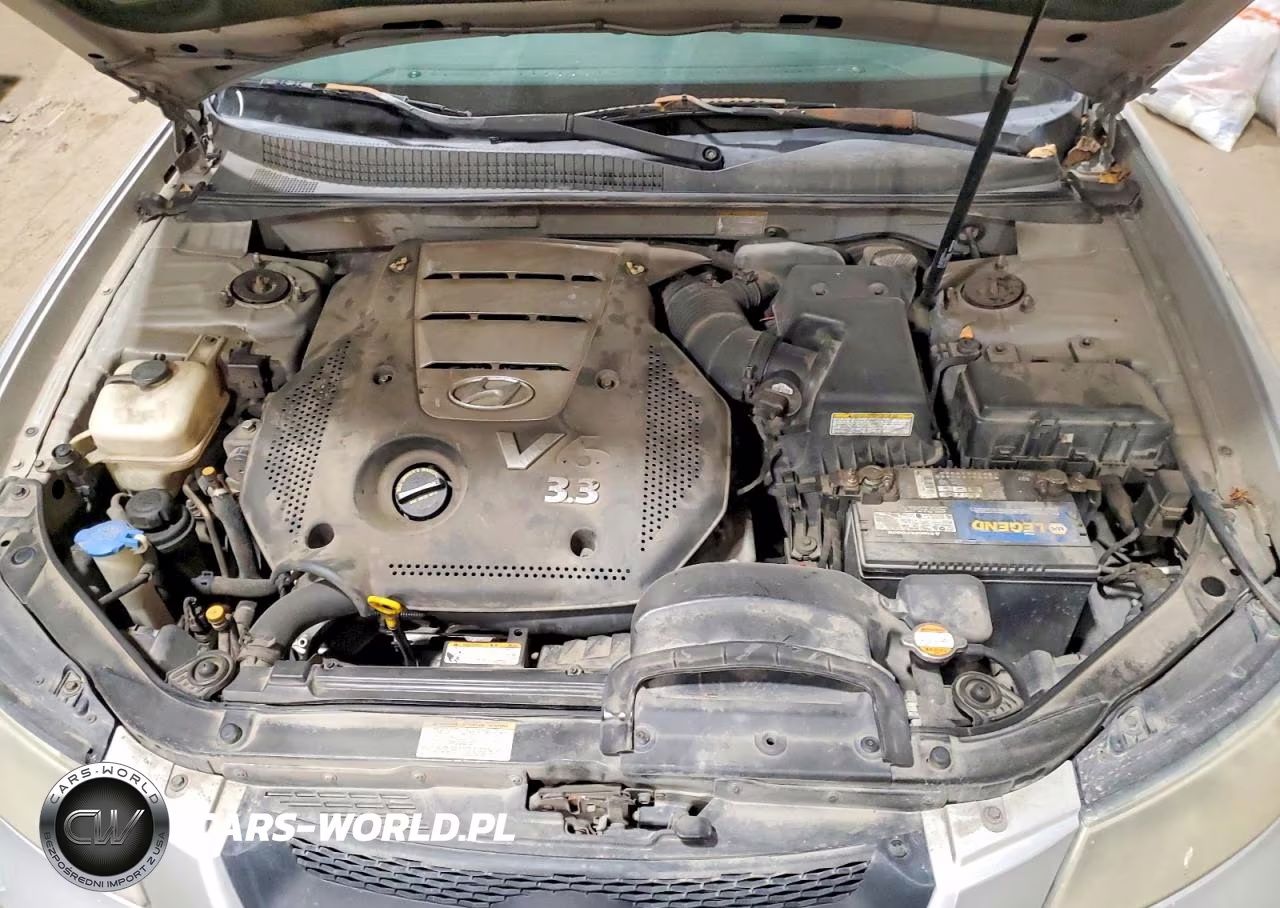 2006 Hyundai Sonata Gls V6 VIN:5NPEU46F16H037132 - 11