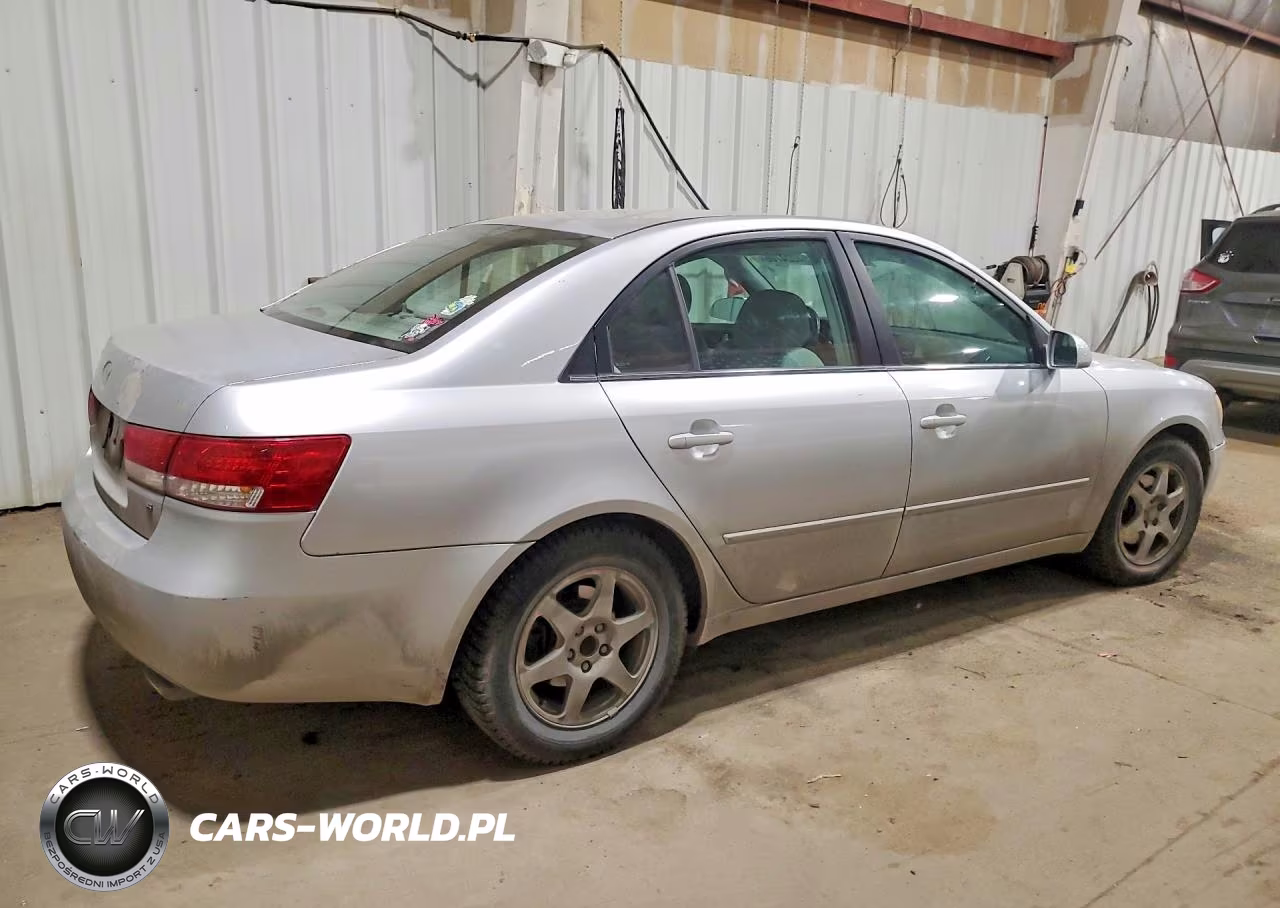 2006 Hyundai Sonata Gls V6 VIN:5NPEU46F16H037132 - 3