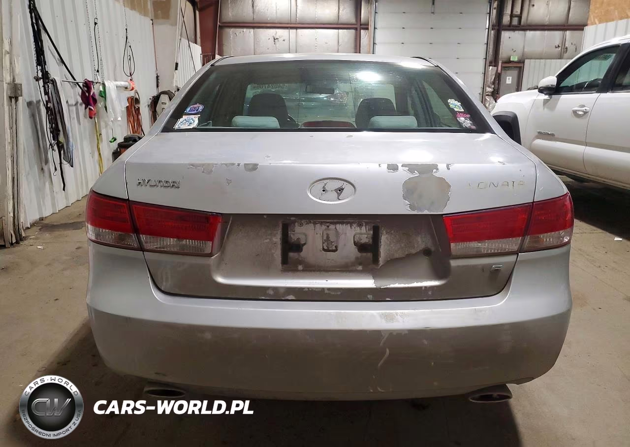 2006 Hyundai Sonata Gls V6 VIN:5NPEU46F16H037132 - 6