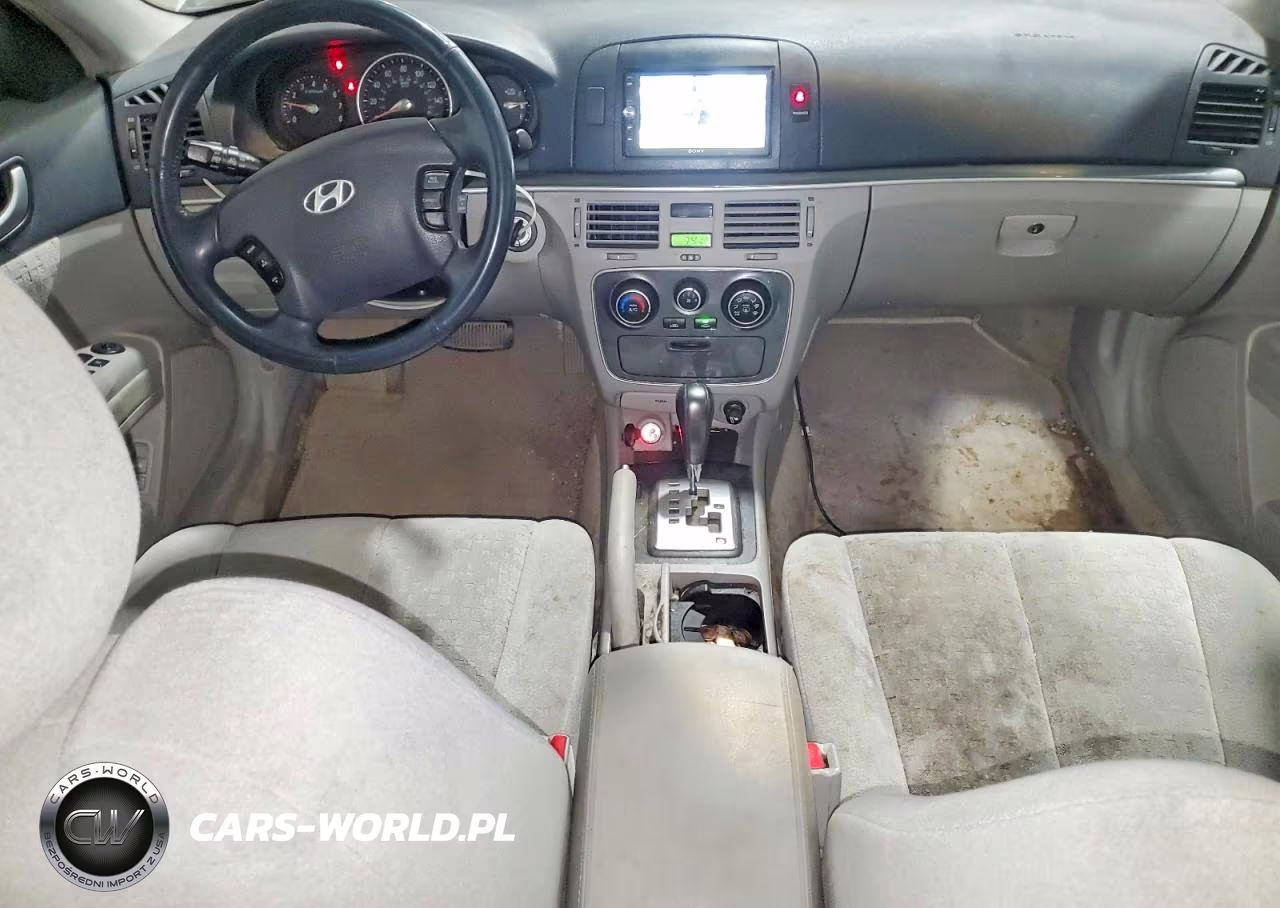 2006 Hyundai Sonata Gls V6 VIN:5NPEU46F16H037132 - 8