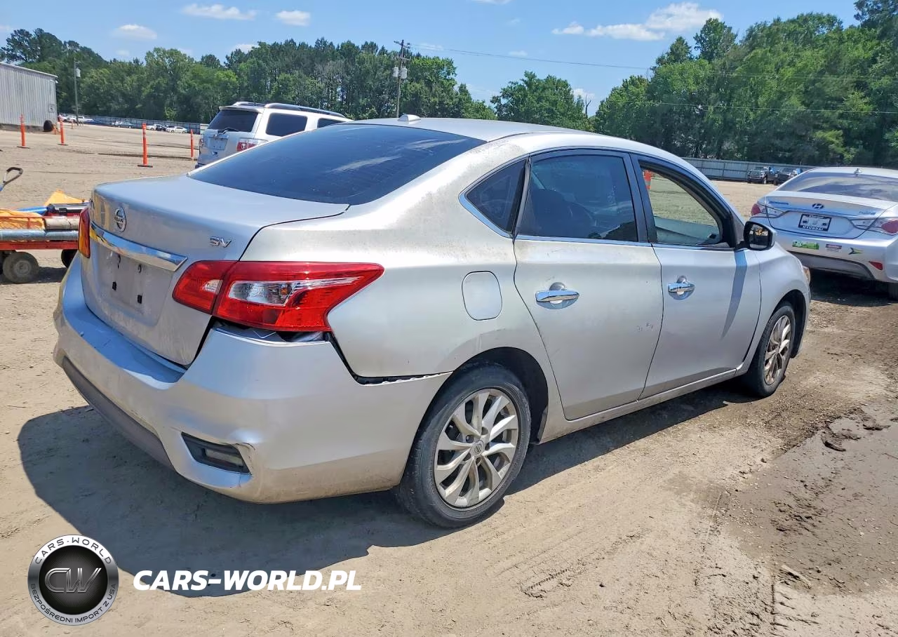 2019 Nissan Sentra Sv VIN:3N1AB7AP9KY347910 - 3