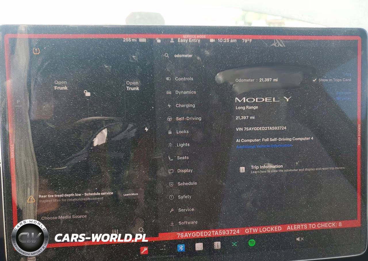 2026 Tesla Model Y VIN:7SAYGDED2TA593724 - 9