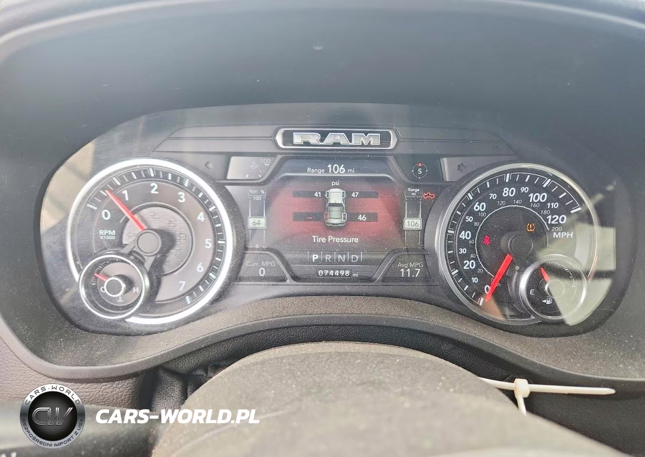 2019 Ram 1500 Big Horn VIN:1C6SRFFT0KN500966 - 9