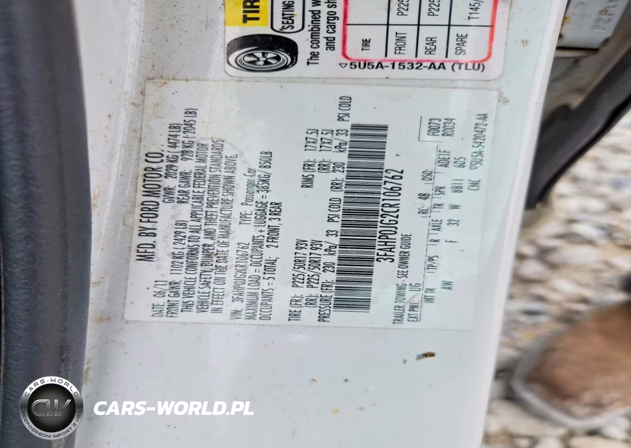 2012 Ford Fusion Sel VIN:3FAHP0JG2CR106762 - 12
