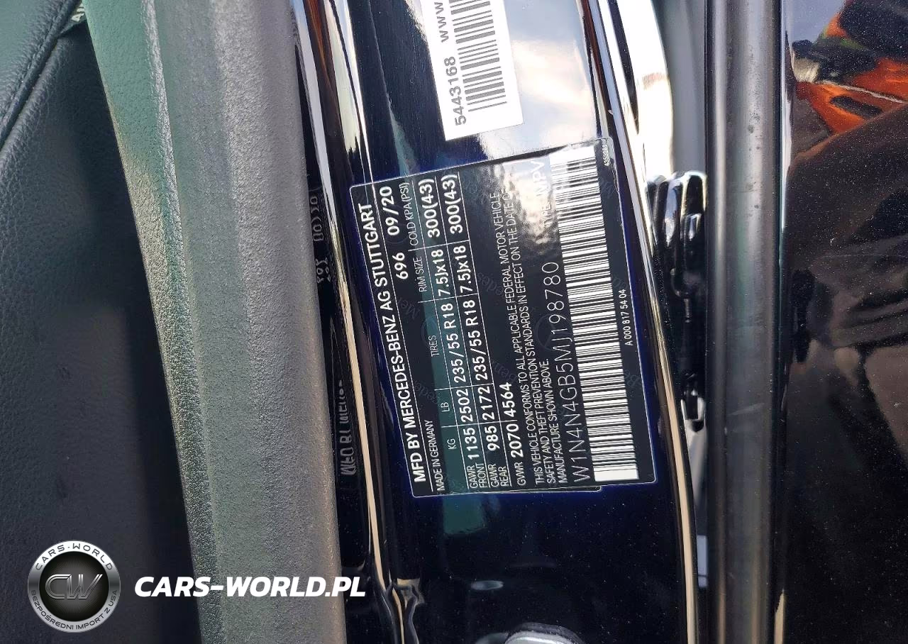 2021 Mercedes-Benz Gla 250 VIN:W1N4N4GB5MJ198780 - 13
